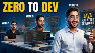 Become a Java Full Stack Developer in 10 Weeks For FREE 10-Week Challenge Announcement