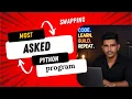 How to Solve Swapping Two Numbers in Python Most Asked Python Interview Program