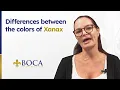 Differences Between the Colors of Xanax
