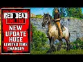 Download Lagu HUGE Limited Time Gameplay Changes in The NEW Red Dead Online UPDATE RDR2