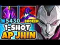 Lagu Jhin but I'm FULL AP and you die if you step on my trap (HILARIOUSLY BROKEN)