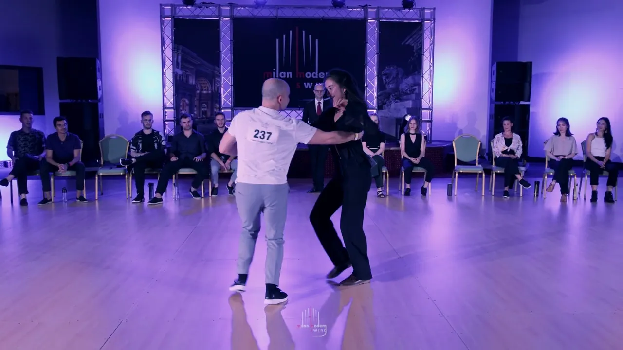 Zsolt Vajda & Jasmin Klee - Advanced Jack&Jill Finals - Milan Modern Swing 2023