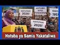 Lagu Samia ajutia kutoa hotuba ya mwaka mpya Wananchi waikataa kabisa akitaka maridhiano bila Haki kwanza