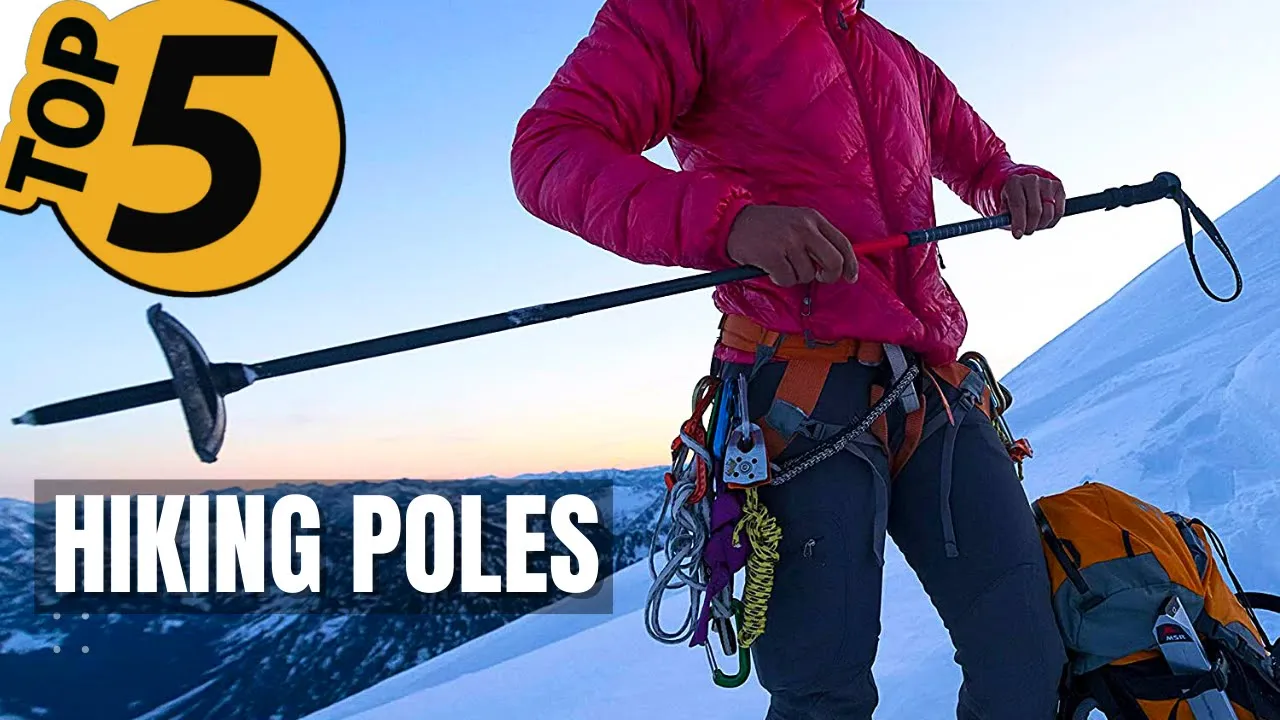 ✅ TOP 5 Best Hiking poles [ 2023 Buying Guide ]