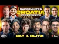 Download Lagu GCT : Magnus leads, Pragg Vs Gukesh | SuperUnited Croatia Rapid \u0026 Blitz 2025 | Day 1 Blitz