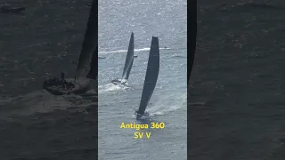 Another clip of SV V at the pre start warm up Antigua360 #svsaracenstravels