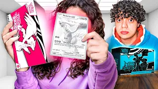 ELA PEGOU CARTAS POKEMON MAIS RARAS EM FOGO BRANCO!?