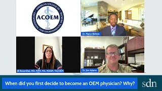 ACOEM Panel with Student Doctor Network - What Does a Career in Occupational Medicine Look Like