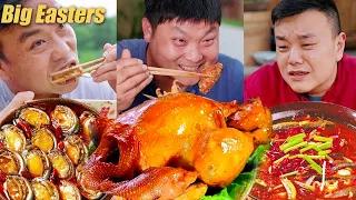 What a huge roast chicken!_Eating Spicy Food and Funny Pranks_Funny Mukbang