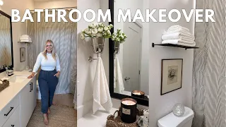 BATHROOM MAKEOVER Renter-Friendly Bathroom Decor Ideas