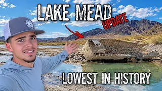 I Didn't Think Lake Mead Would Get This Bad! LOWEST EVER!