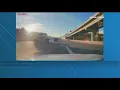 Viewer footage shows I-75 crash when hauler equipment overturns