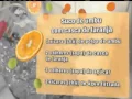 Lagu suco de umbu com a casca da laranja