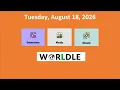 NY Times Games Tuesday August 18 2026