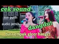 Lagu MUSIK DANGDUT KALEM BASS GLEER, AUDIO JERNIH COCOK BUAT CEK SOUND HAJATAN 