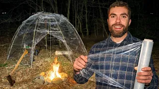Hice un HOTEL BURBUJA en el BOSQUE por menos de 10€