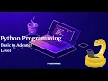 Python Programming Basic to Advance while loop statement Lecture - 24 in Bangla