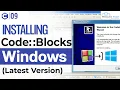 Code Blocks Tutorial How to INSTALL Code Blocks on Windows 10 Latest Version