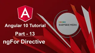 Angular 10 Tutorial - ngFor Directive