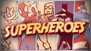 SUPERHEROES versión Destripando la Historia