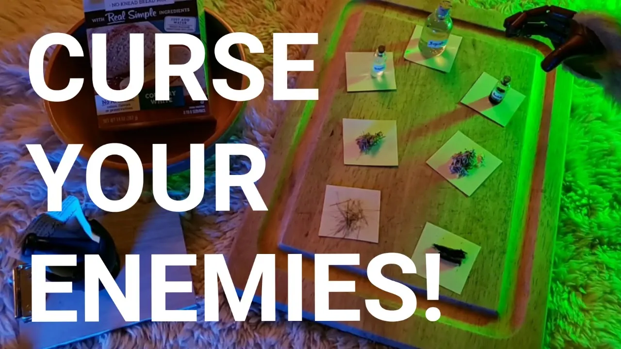 Learn to CURSE Your Enemies with the Poppet HEX Spell!