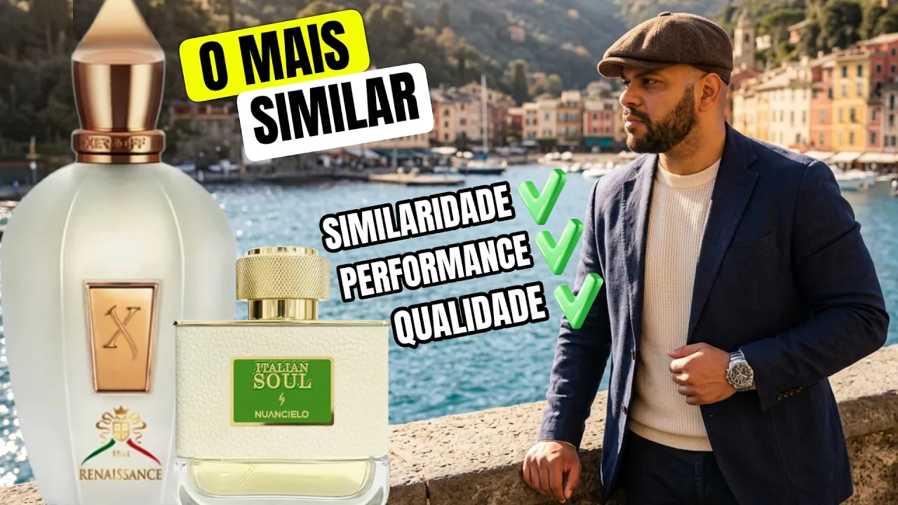ITALIAN SOUL É A ITÁLIA EM FORMA DE PERFUME O INSPIRADO MAIS SIMILAR AO RENAISSANCE XERJOFF