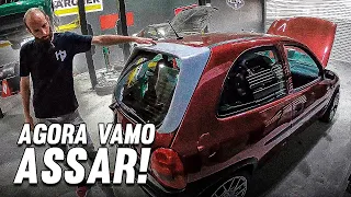 ROLÊ I-N-S-A-N-O NO CORSA TURBO Opressor????Dessa vez ele foi domado!?