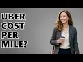 How Much Does Uber Cost Per
