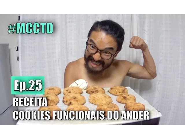 #MCCTD EP.25 RECEITA COOKIES FUNCIONAIS DO ANDER