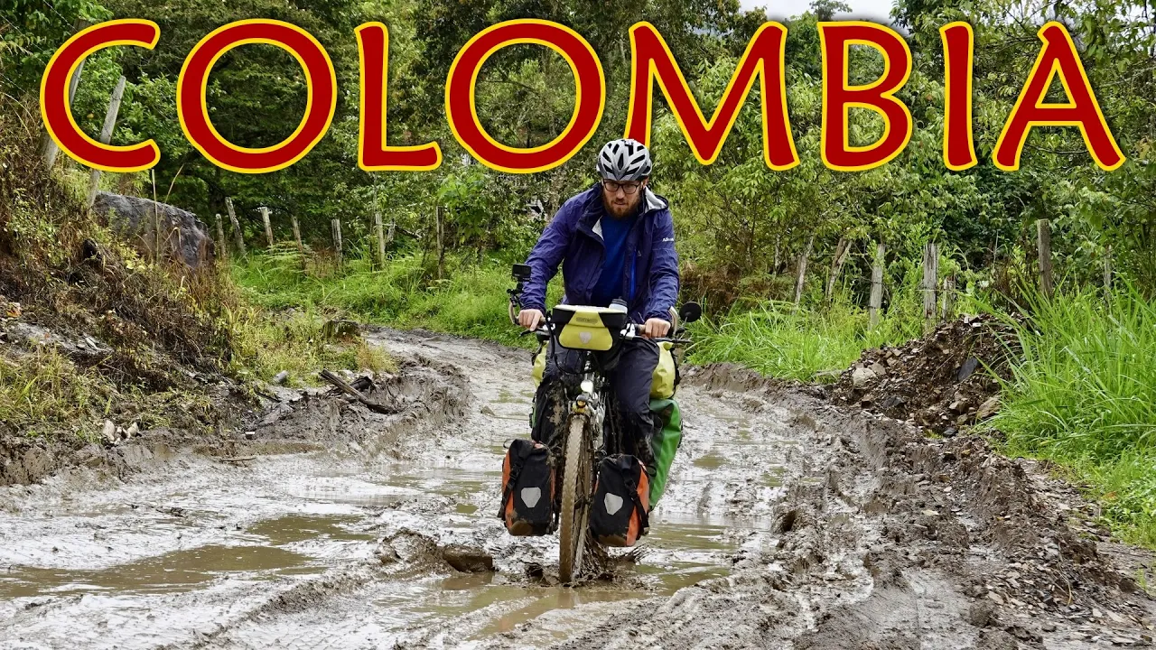 Cycling Colombia - The Muddiest Road Ever // A Bike Touring Short Film // Part 26 - Colombia