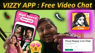 Vizzy App Review Vizzy - Random Live Chat Free Call Apps Vizzy App real or Fake