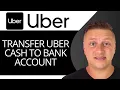 How to Transfer Uber Cash to My Bank Account Uber Cash Tutorial 2026