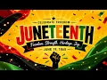 Juneteenth Celebration 4K Freedom Black Excellence Visuals Ambient TV Background for Events