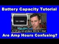 12V 100Ah has LESS Capacity than 48V 100Ah Beginner tutorial