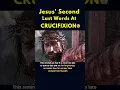 Download Lagu Jesus' Second Last Words 😢😱 #shorts #youtube #catholic #bible #fyp シ