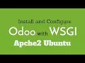 Deployment and Configuration of Python odoo apache wsgi