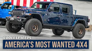 The COOLEST Jeeps at America s Most Wanted 4x4 Headquarters 2025