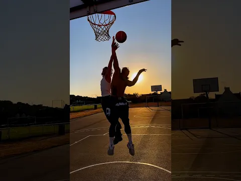BASKET SOUS ÉCLIPSE ?! 🌒🏀 #basketball