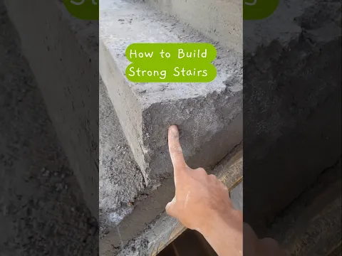 How to Build Strong Stairs