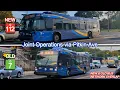 MTA Bus Joint Q7 Q112 Action via Pitkin Ave in Brooklyn Queens