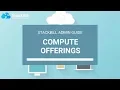 StackBill Cloud Management Portal - Creating Compute Offering with Stackbill