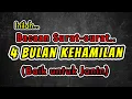 Download Lagu Surat-Surat Yang Danjurkan Dibaca Saat 4 Bulan Kehamilan (Baik untuk Janin)