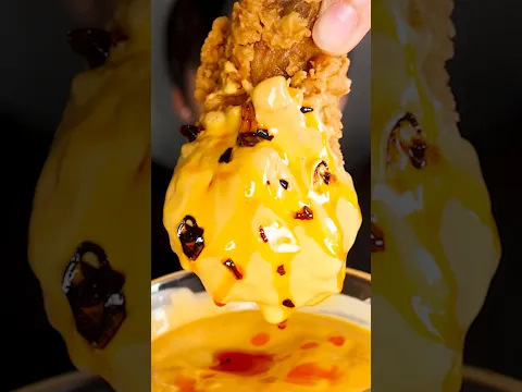 KFC ASMR #asmr #mukbang #kfc #friedchicken #fries #cheese #eggtart #spicy