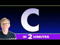 C Programming Explained in 2 Minutes