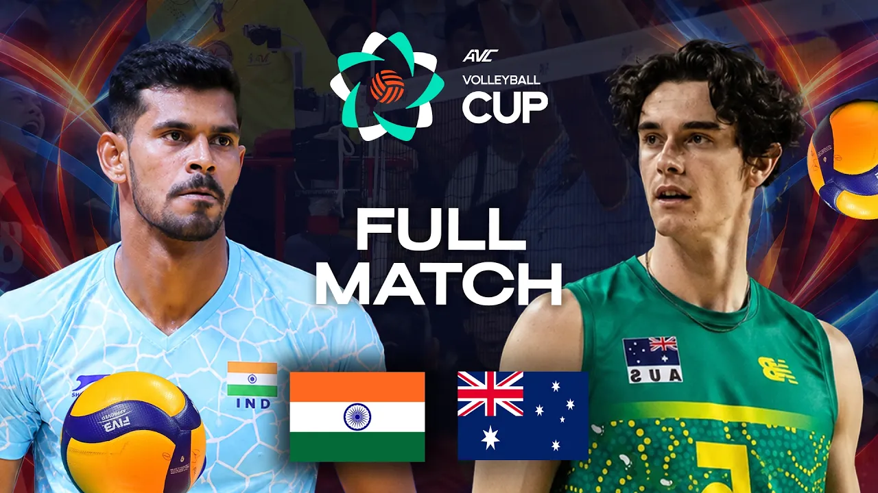 India vs. Australia - Pool Play | AVC Men's Cup 2026