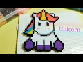 DIY Perler Bead Unicorn