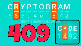 CRYPTOGRAM 409