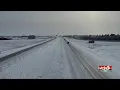 Slippery roads across South Dakota
