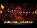 FAST Diablo 4 Leveling Quick Start Guide