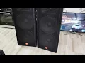 JBL JRX 125 2x1000W \u0026 Behringer EP 1500